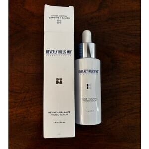 NEW Beverly Hills MD Revive Balance Probiotic Serum 1oz Hydrating Skincare